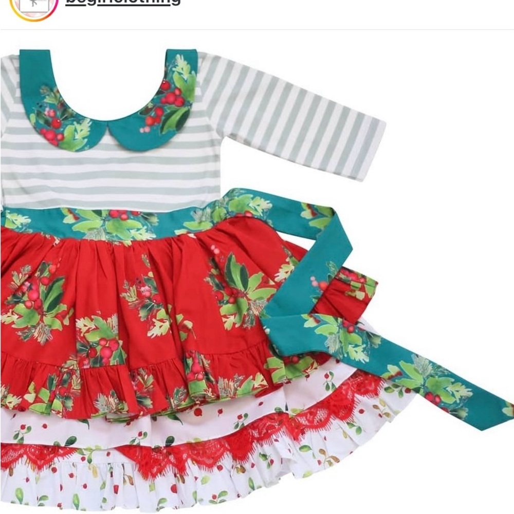 Be Girl holiday ruffled dress - Picture 12 of 12